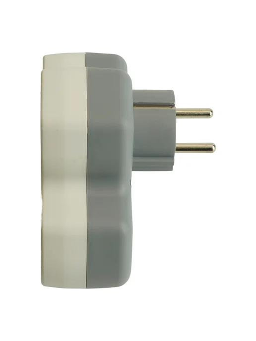 STEKKER Разветвитель сетевой тройник c usb и type c, белый, фото 8