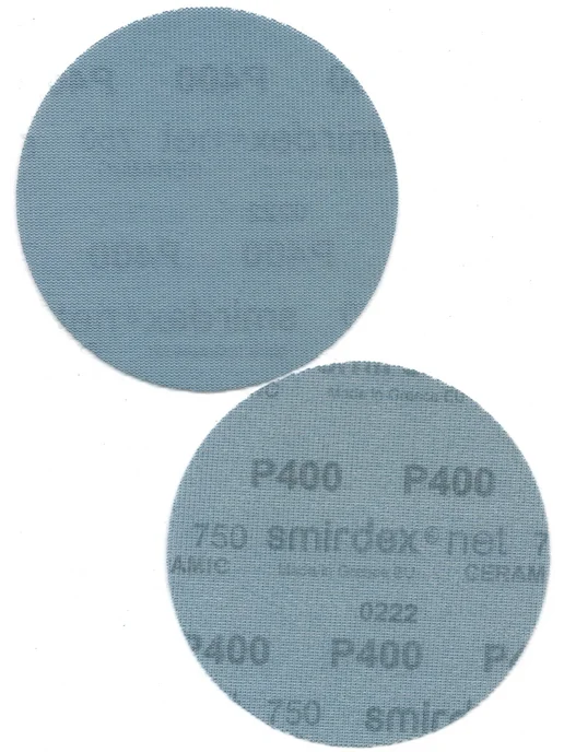 Smirdex Шлифовальные круги на липучке NET 750 125 мм, Р400, 5 шт, 5 шт, фото 2