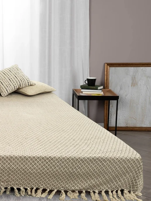 Cleopatra Покрывало на кровать диван 180х220 накидка прямоугольное, 180x220