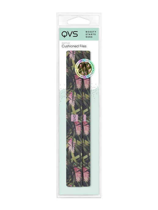 QVS Пилки для ногтей с гибким основанием, 2 шт, 2 шт