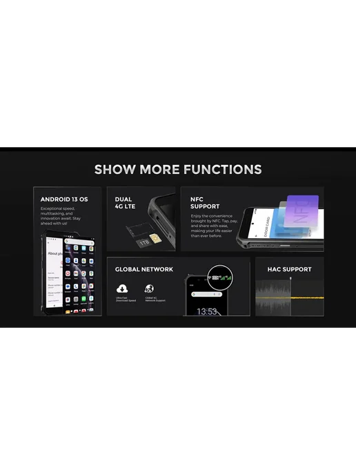 Смартфон FOSSiBOT F101 Pro 8/128 ГБ, оранжевый, фото 8