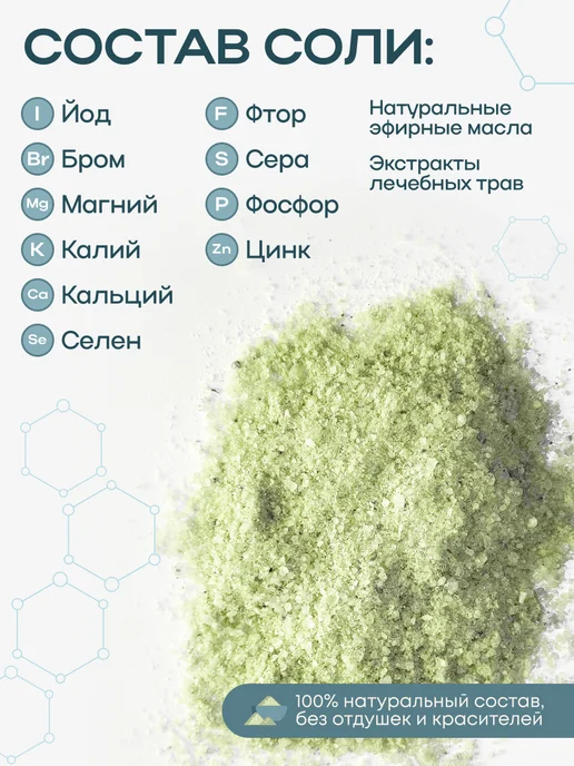 Therapy at home Соль для для ванны лечебная морская Пихта, вариант, фото 2