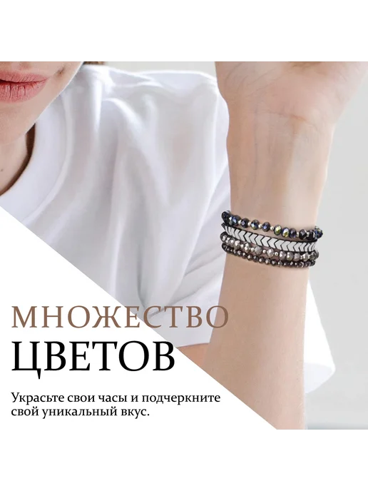 BRONO MO Ремешок для Apple Watch 38 40 41 mm (Ultra), черный, фото 5