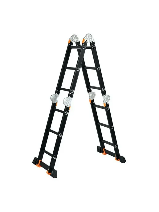 startul Лестница-трансформер алюминиевая 355 см Black Line ST9930-03, черный