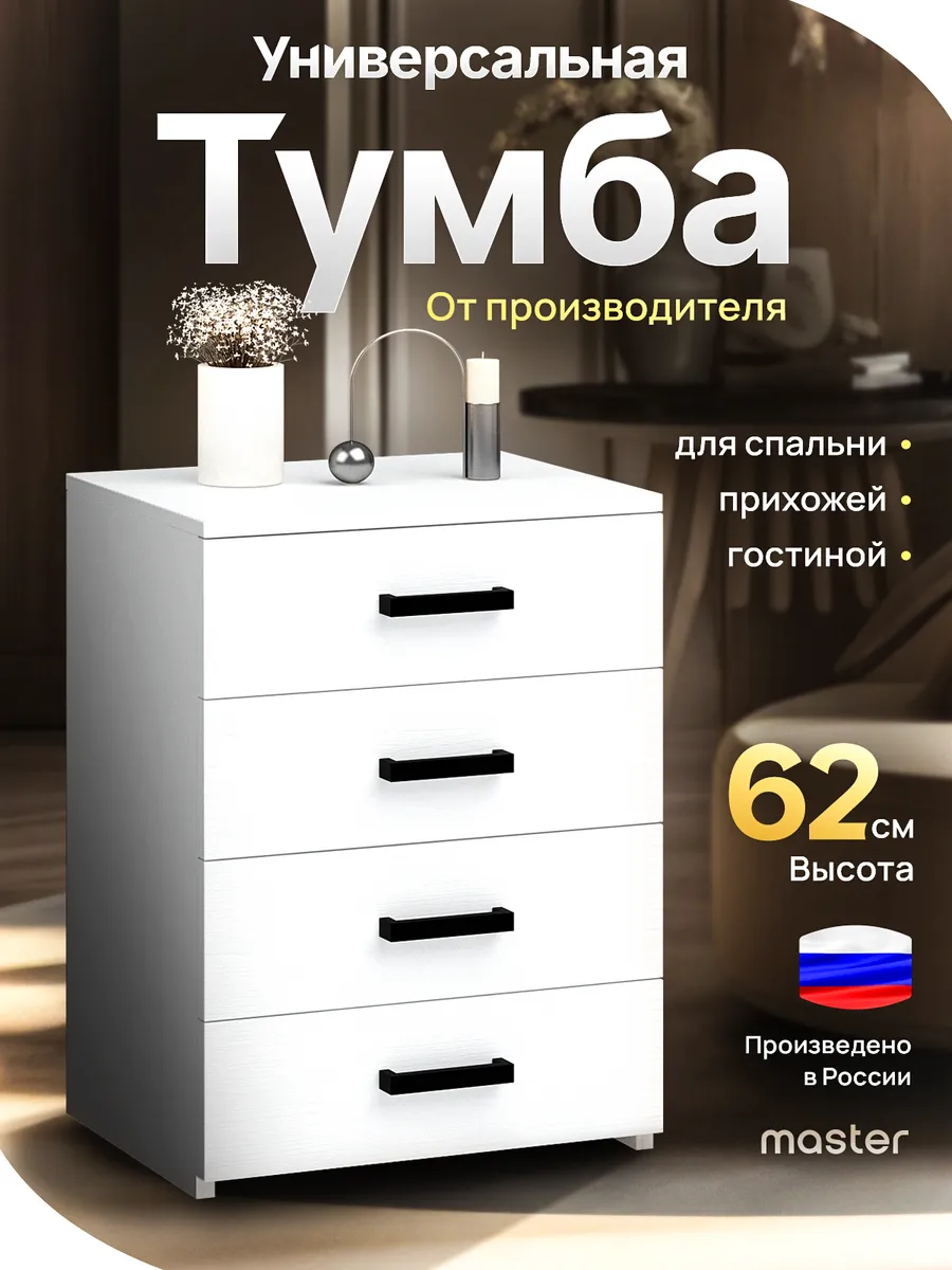 Тумба прикроватная офисная в спальню
