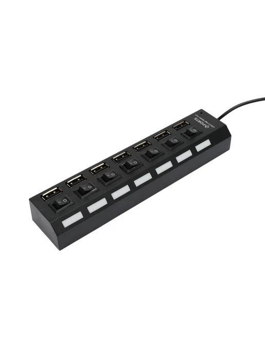 GEMBIRD USB HUB 2.0 7 портов 7 в 1, вариант, фото 7