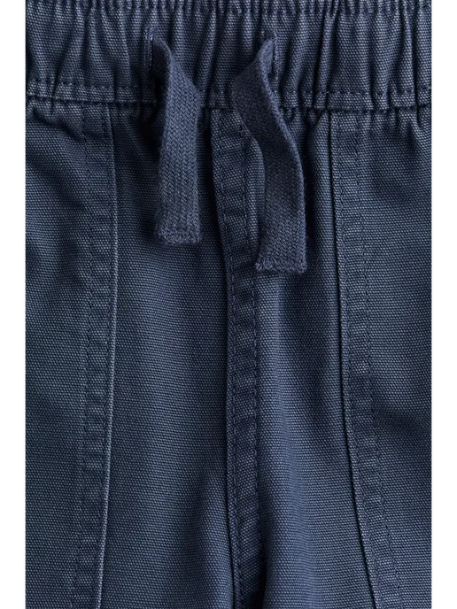 h&M kids Хлопковые джоггеры H&M, синий, фото 3