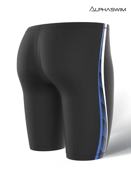 ALPHA SWIM джаммеры для мальчика для плавания детские, синий, фото 7