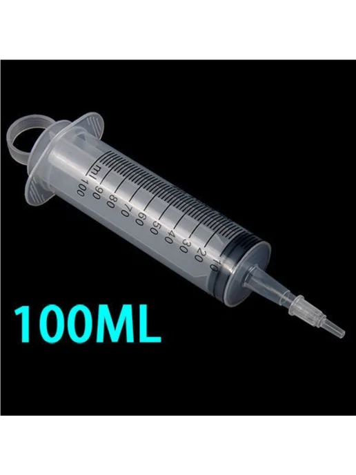 Vitatools Большой Шприц для масла автомобильный, жане, 100мл, 100 мл, фото 5