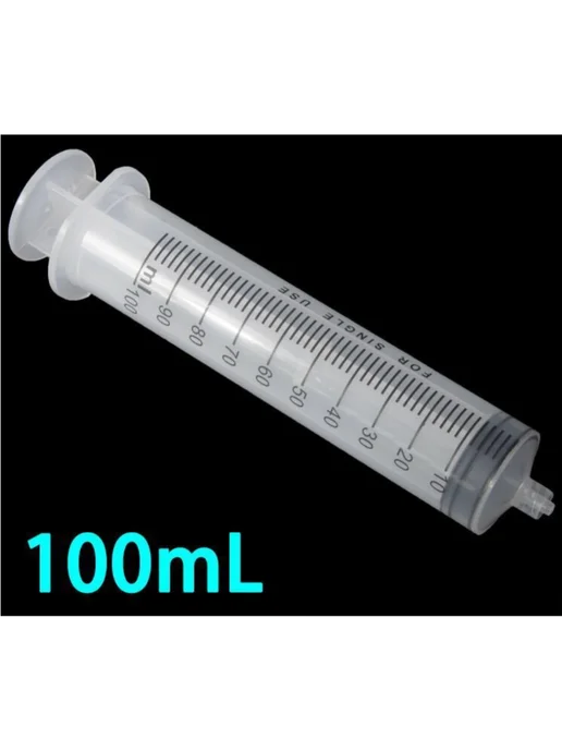 Vitatools Большой Шприц для масла автомобильный, жане, 100мл, 100 мл, фото 6