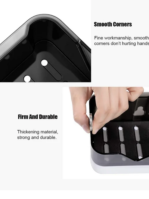 uniShophome Полка настенная универсальная, черный, фото 8