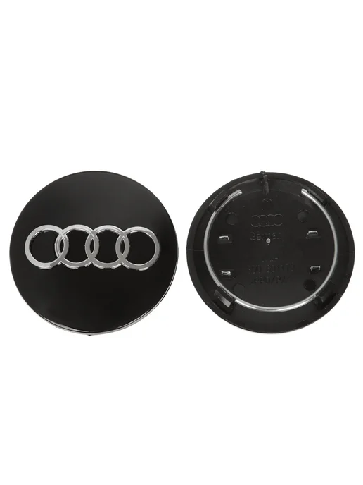 AUDI Колпачок ступицы AD-004b 68 56 черный 4 шт. 4, 4 шт, фото 2