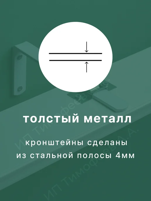 Кронштейны для карнизов 15 см, 6 шт, 4 шт, фото 3