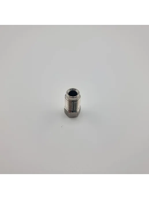 БЕЛЗАН Штуцер тормозной трубки М10х1 D5 (z105) нерж, 5 штук, 10x1, фото 3