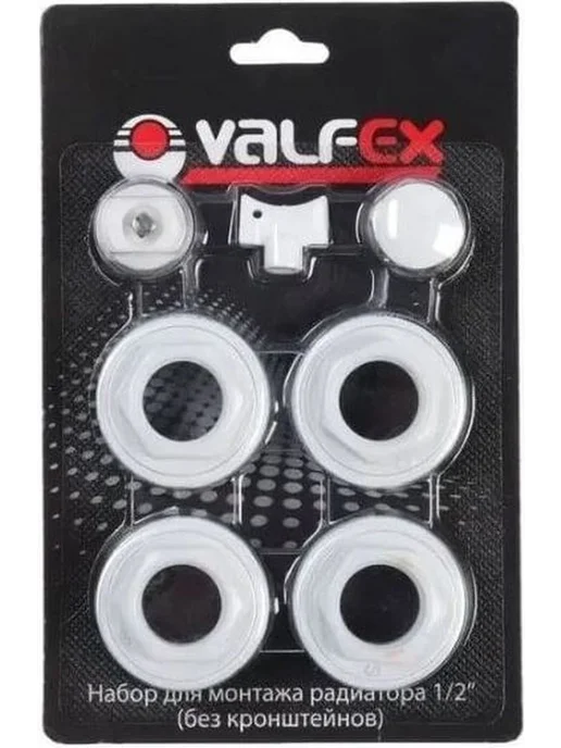 Комплект для монтажа радиаторов Valfex без кронштейнов 1 2", 1 шт, фото 3