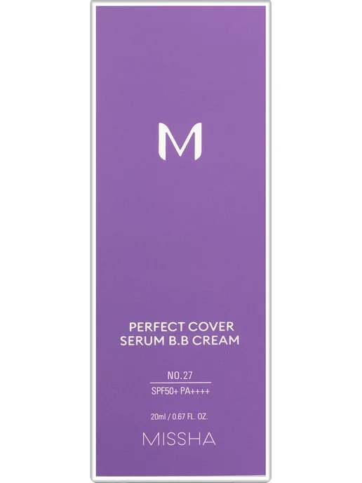 MISSHA Тональный BB крем антивозрастной SPF 50, тон 27 honey beige, бежевый, фото 4