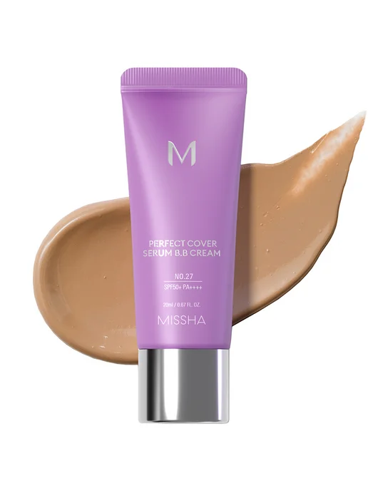 MISSHA Тональный BB крем антивозрастной SPF 50, тон 27 honey beige, бежевый, фото 6