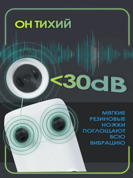 ARPRO Компрессор для аквариума AP PRO-2 (10-50л, 60л ч, 2,5Вт), 1050 л, 60 л, фото 2