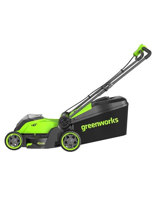 Greenworks Газонокосилка аккумуляторная 40V, 41 см, без АКБ и ЗУ, вариант, фото 3