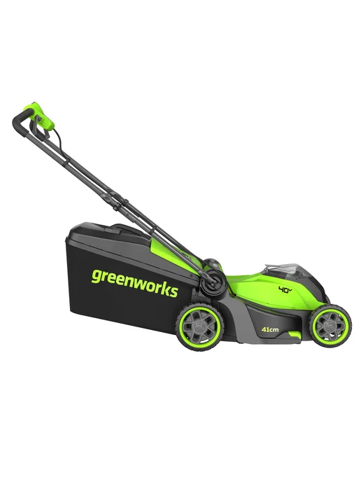 Greenworks Газонокосилка аккумуляторная 40V, 41 см, без АКБ и ЗУ, вариант, фото 4