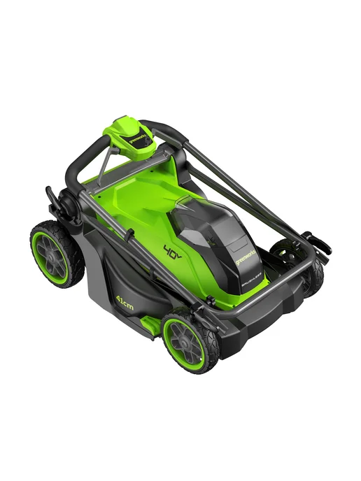 Greenworks Газонокосилка аккумуляторная 40V, 41 см, без АКБ и ЗУ, вариант, фото 7