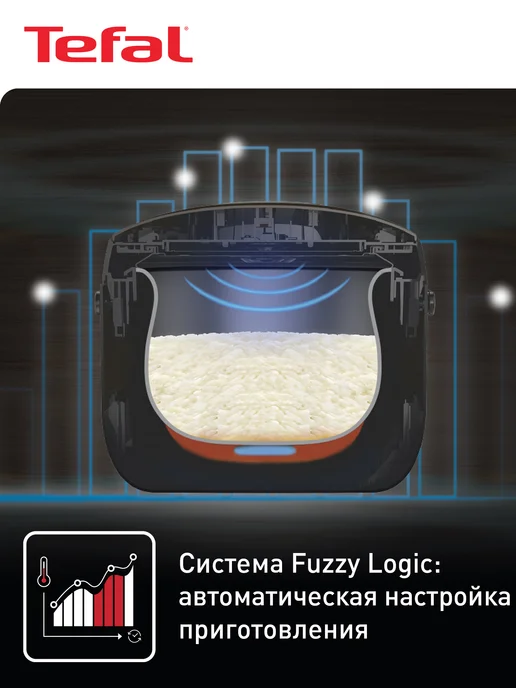 Tefal Мультиварка Effectual Pro Multicooker RK807D32 с 44 режимами, вариант, фото 6