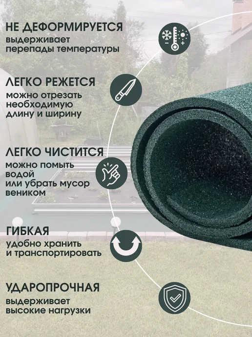 Ваша дача Садовая дорожка в рулоне между грядками 6 м, 2 м, в упаковке 13,2 кг, фото 3