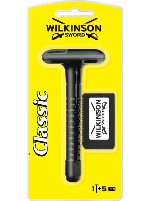 Wilkinson Sword Classic Бритва (1 станок, 5 лезвий), 5 шт