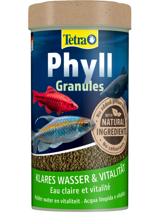 TETRA Корм для рыбок травоядных Phyll гранулы 250 мл 2 шт, 250 мл, 2 шт, фото 2