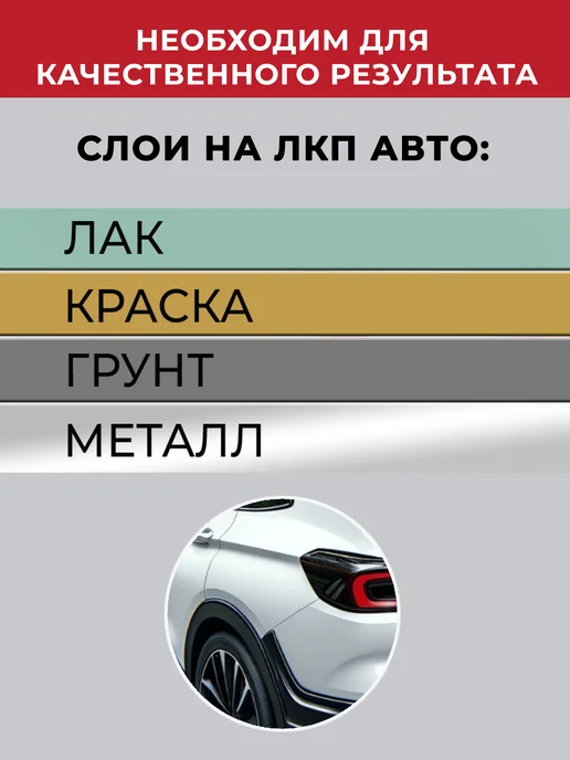 PODKRASKA.RU Набор для ремонта LADA 790 Кориандр коричневый металлик, коричневый, фото 3