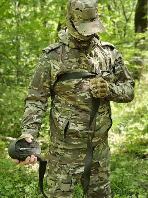 Kac Tactical Стропа эвакуационная 8 метров Черная, 8 м, фото 5