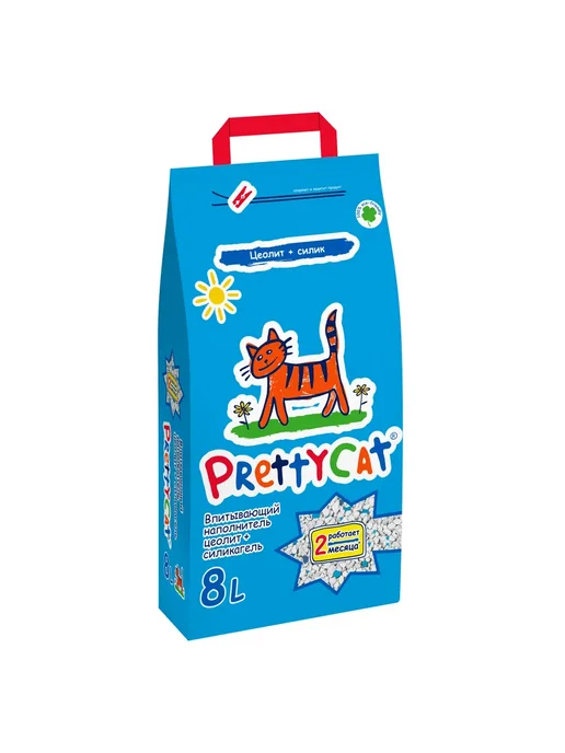 Pretty Cat Наполнитель впитывающий для кошачьих туалетов, 4 кг, 4 кг, фото 2