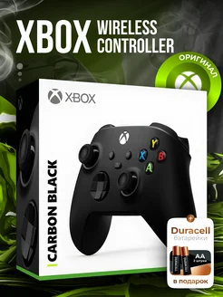 Беспроводной Геймпад Xbox Series Carbon Black Microsoft 347924830 купить за 5 644 ₽ в интернет-магазине Wildberries