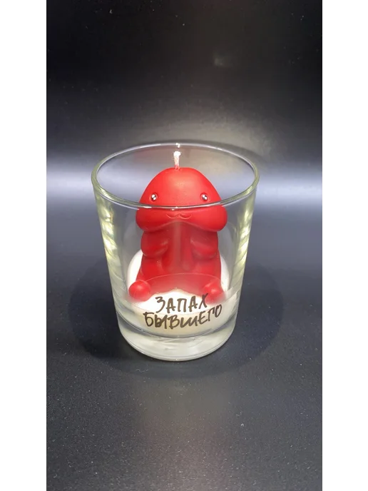 Fiery_candle_flame Свеча член, белый, фото 2