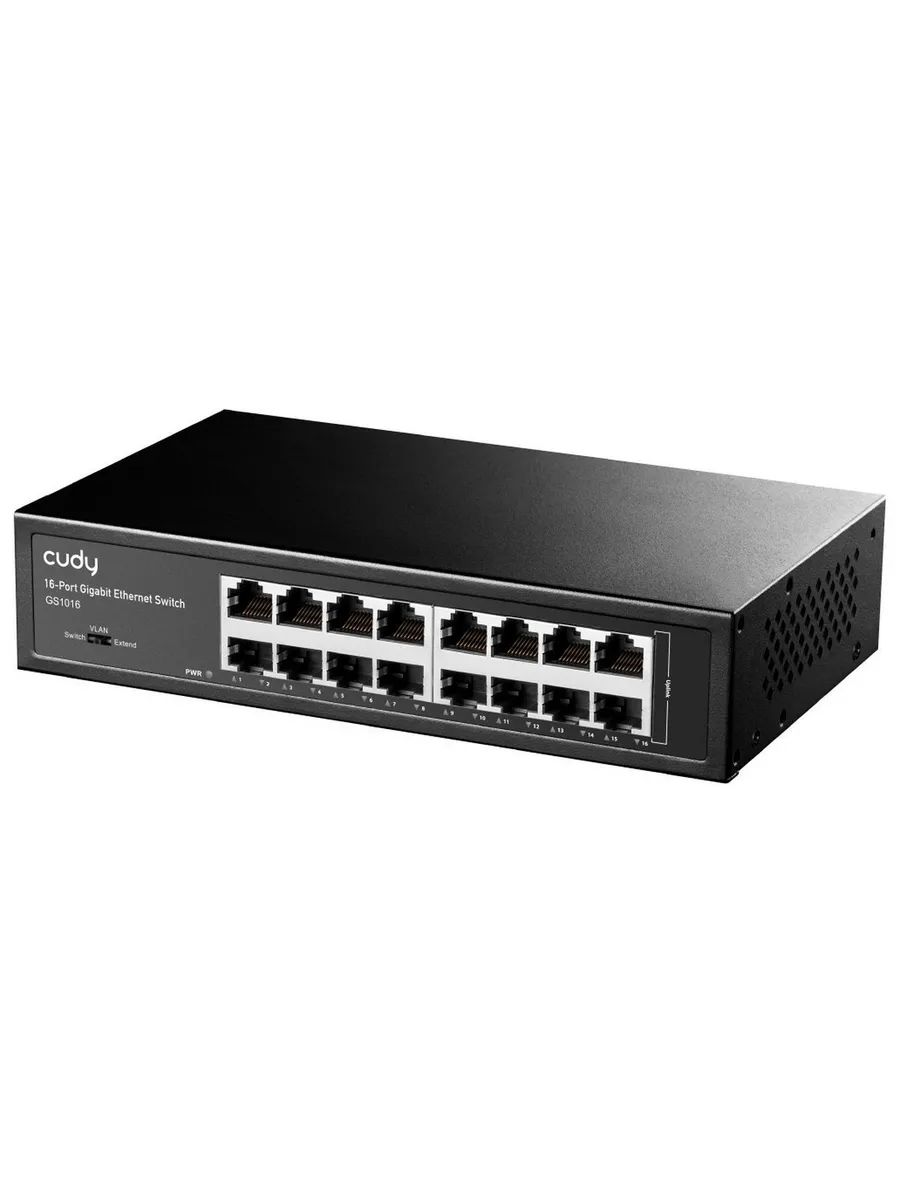 Коммутатор GS1016 16-Port Gigabit Metal Switch