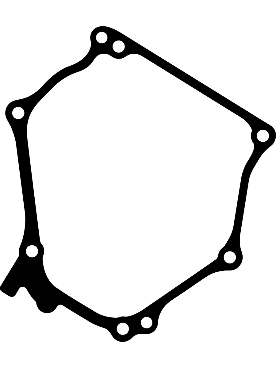 Прокладка крышки для генераторов Yamaha (7CN-E5451-01-00)