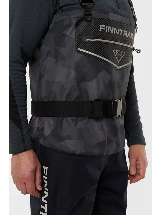 FINNTRAIL Ремень, пояс для костюма и вейдерсов Hard belt, черный, фото 3