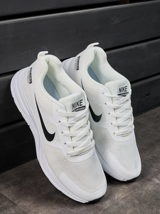 Nike Кроссовки сеточные для бега, черный, фото 2