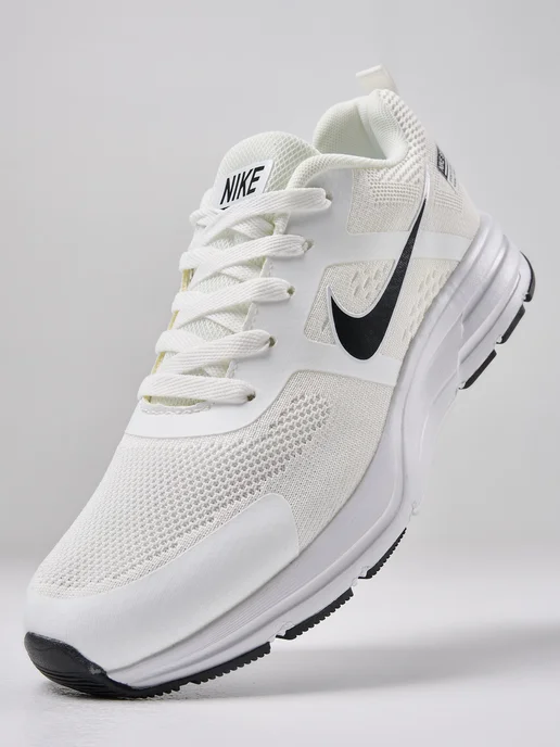 Nike Кроссовки сеточные для бега, черный, фото 7