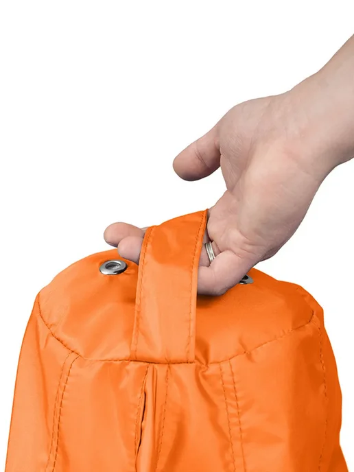 CoolPouf Кресло мешок 4XL дюспо большой для взрослых, оранжевый, фото 7