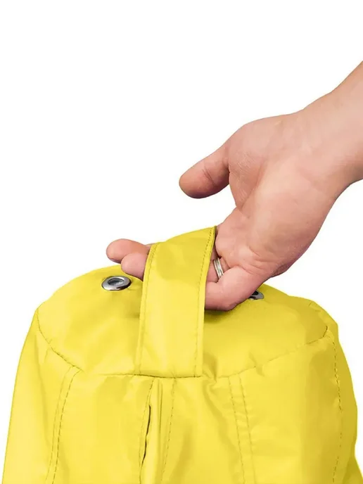 CoolPouf Кресло мешок 4XL полиэстер большой для взрослых, желтый, фото 7
