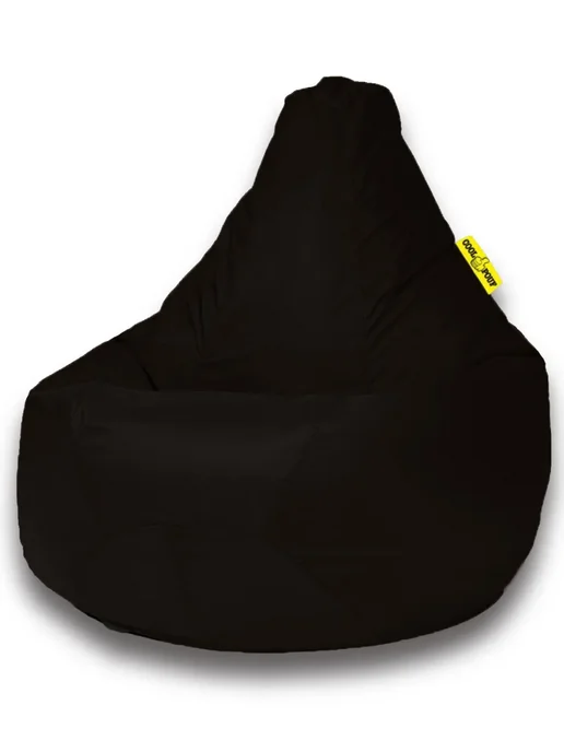 CoolPouf Кресло мешок XXXL полиэстер, черный, фото 2