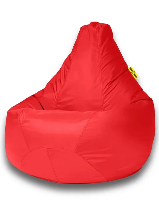 CoolPouf Кресло мешок XXXL полиэстер, красный, фото 2