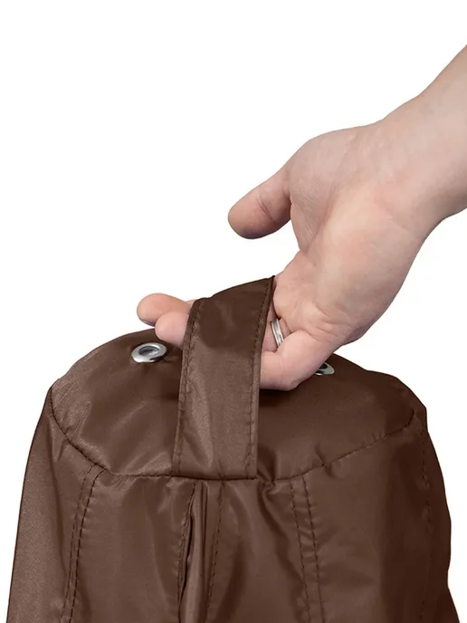 CoolPouf Кресло мешок XXL полиэстер, коричневый, фото 7