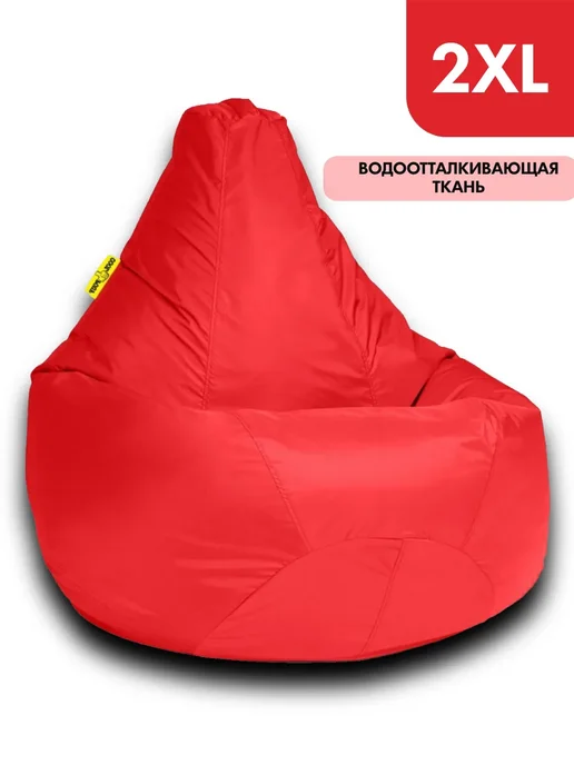 CoolPouf Кресло мешок XXL полиэстер, красный