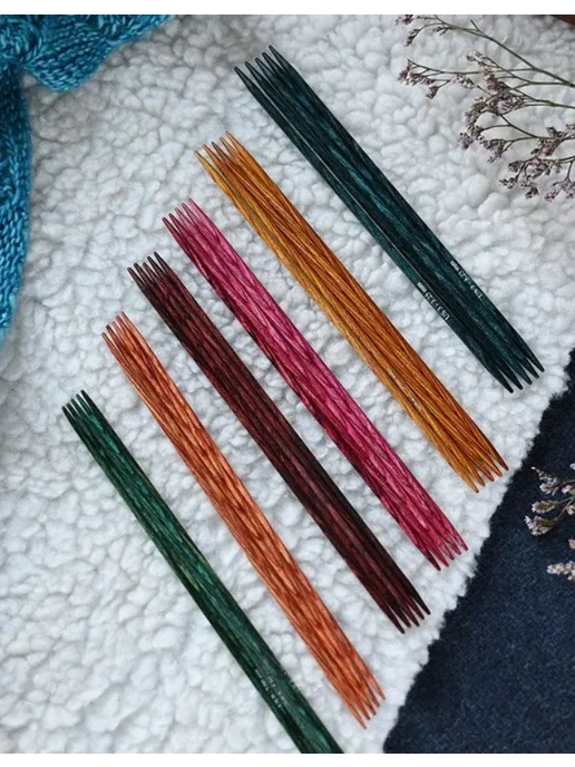 Knit pro Чулочные деревянные спицы Dreamz, длина 20 см, 5 мм, вариант, фото 3